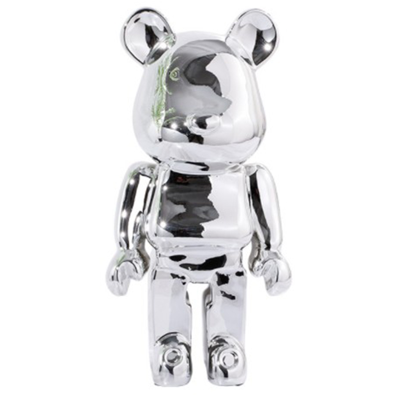 Статуэтка Bearbrick Silver Серебряный в Перми | Loft Concept 