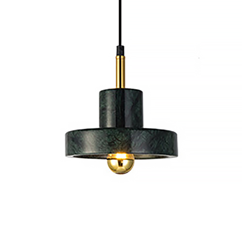 Подвесной светильник Tom Dixon Stone Pendant Black Черный Золотой в Перми | Loft Concept 