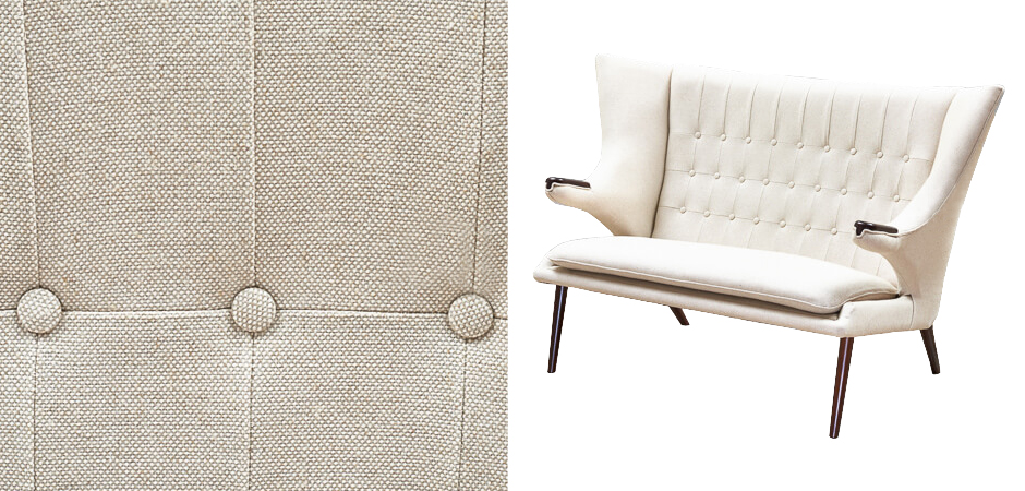 Диван Papa Bear Loveseat Ivory Linen Диван Papa Bear Loveseat Ivory Linen - Loft-Concept в Перми