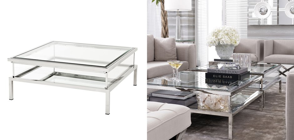 Журнальный стол Eichholtz Coffee Table Harvey Журнальный стол Eichholtz Coffee Table Harvey - Loft-Concept в Перми