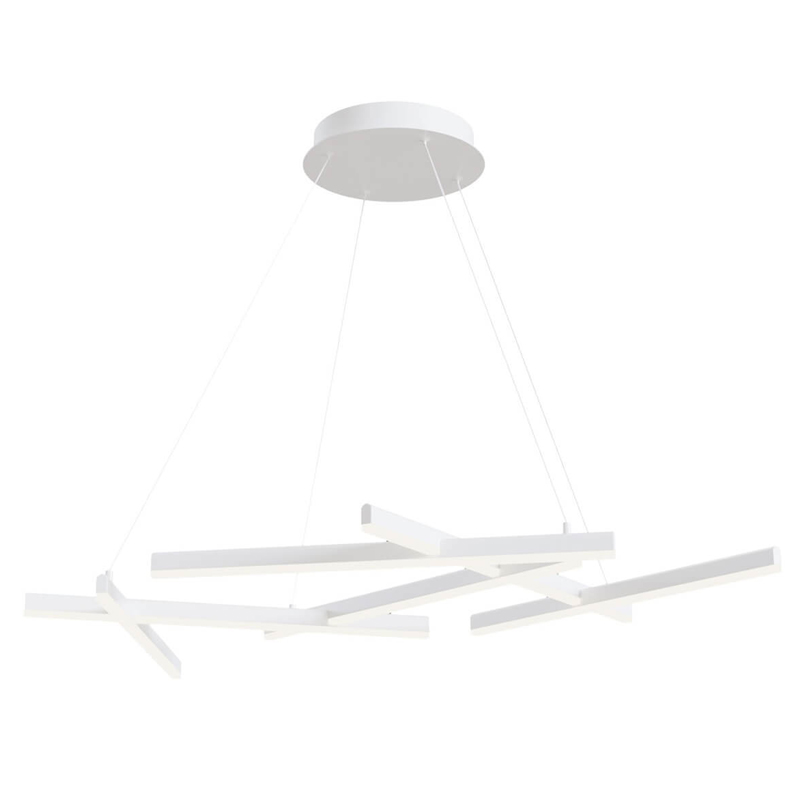 Люстра Smeragde Light Chandelier white Белый в Перми | Loft Concept 