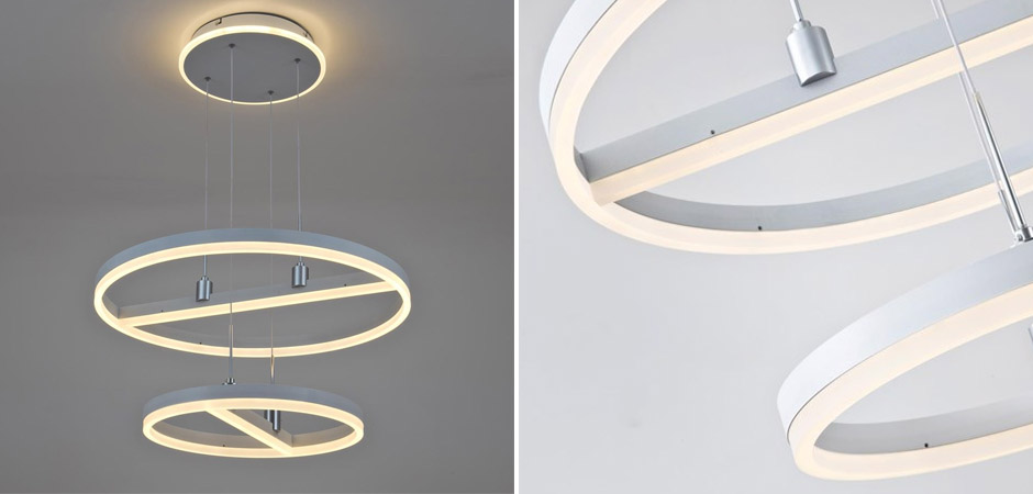 Люстра New Attraction White Светодиодная Люстра New Attraction White Светодиодная - Loft-Concept в Перми