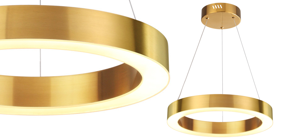 Люстра Gold Ribbon Ring Люстра Gold Ribbon Ring - Loft-Concept в Перми