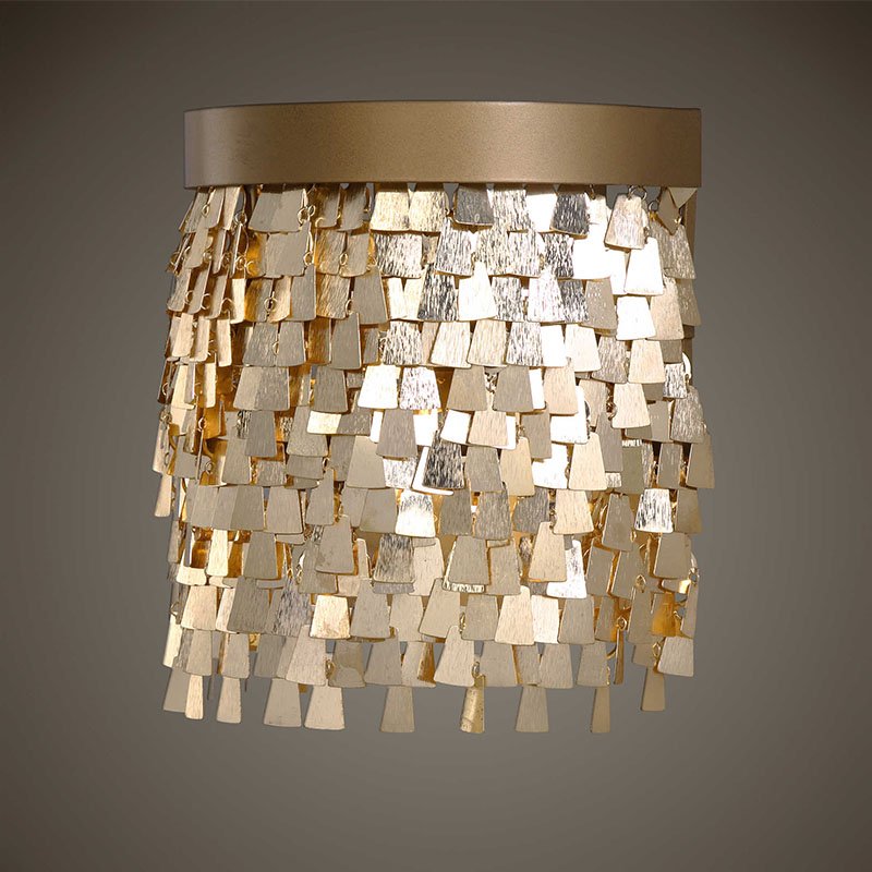 Бра Uttermost Lamps Tillie Wall Lamp Золотой в Перми | Loft Concept 