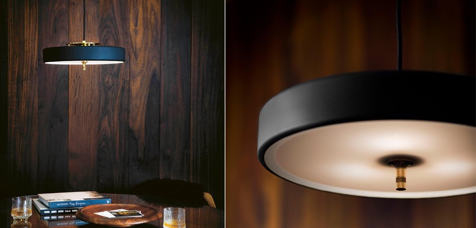 Подвесной светильник BERT FRANK Revolve Pendant Lamp Black Подвесной светильник BERT FRANK Revolve Pendant Lamp Black - Loft-Concept в Перми