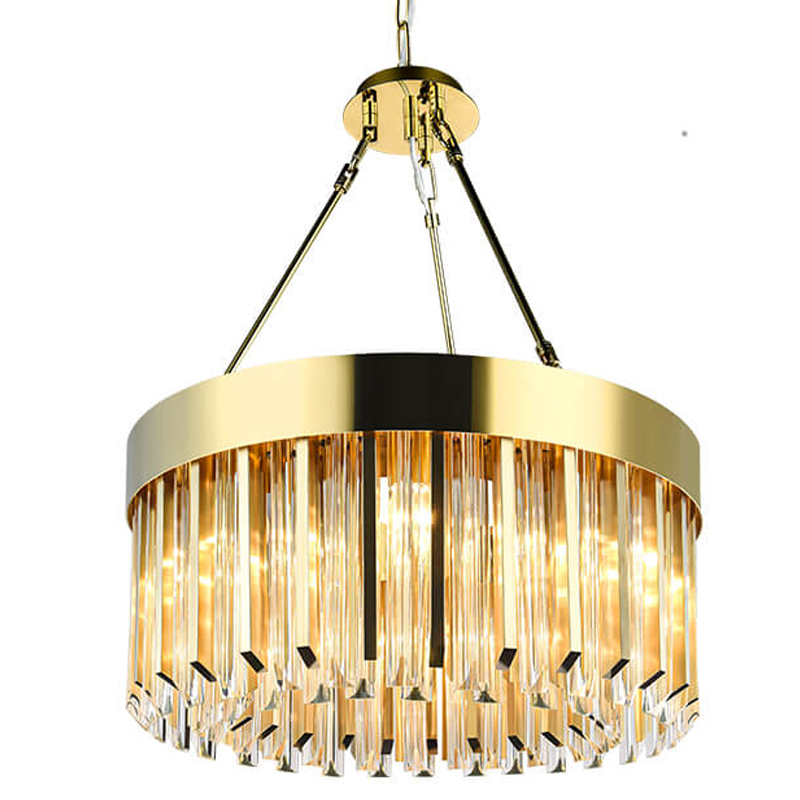 Люстра Zacaria Chandelier 60 Золотой Прозрачный (Transparent) в Перми | Loft Concept 