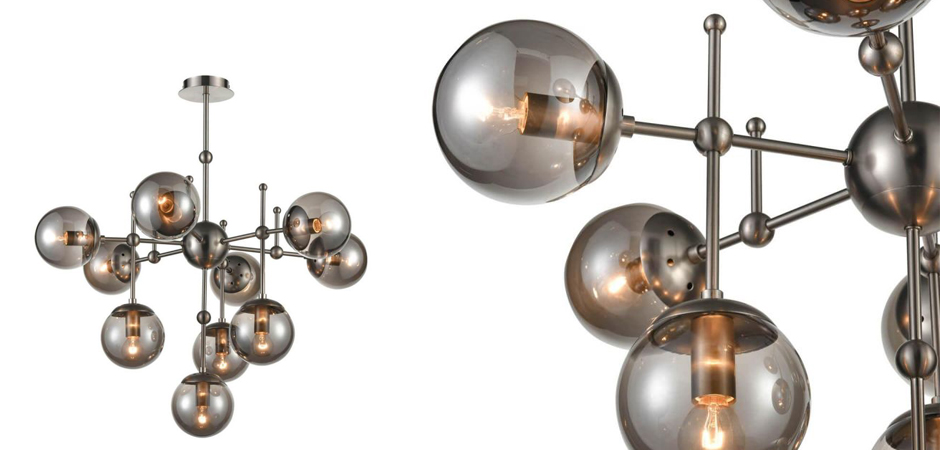 Люстра Smoke Balls Chandelier 10 Люстра Smoke Balls Chandelier 10 - Loft-Concept в Перми
