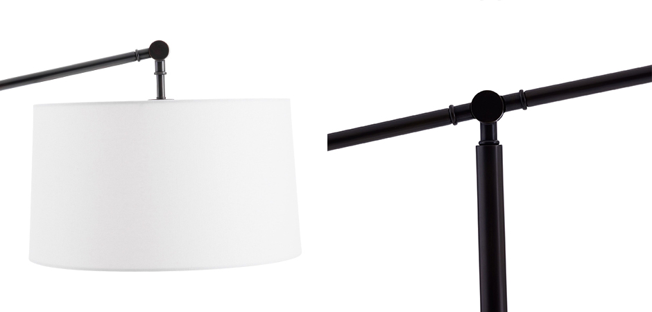 Торшер Arteriors NEWARK FLOOR LAMP Black Торшер Arteriors NEWARK FLOOR LAMP Black - Loft-Concept в Перми