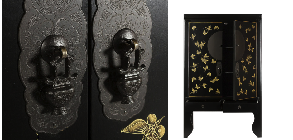 Шкаф Chinese Butterfly Black Шкаф Chinese Butterfly Black - Loft-Concept в Перми