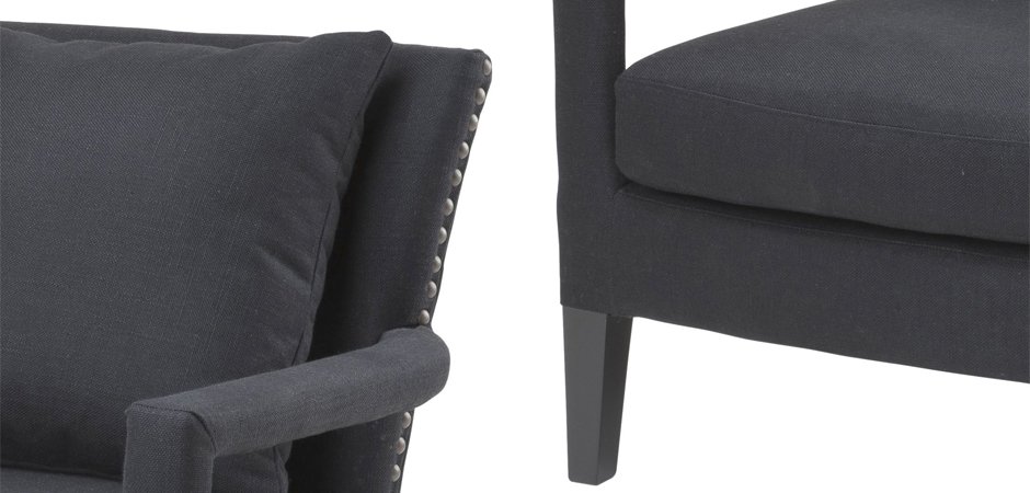 Кресло Eichholtz Chair Gregory Black Кресло Eichholtz Chair Gregory Black - Loft-Concept в Перми
