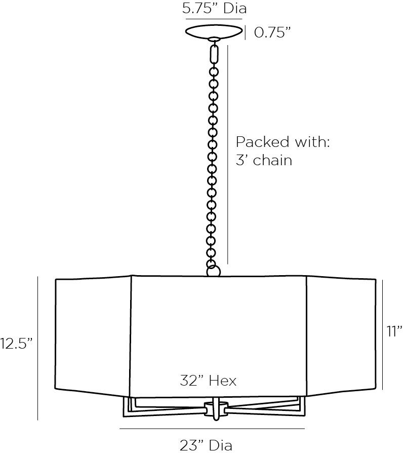 Люстра Arteriors OXFORD CHANDELIER в Перми