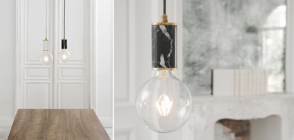 Подвесной светильник MARMOR GLANS Nero Подвесной светильник MARMOR GLANS Nero - Loft-Concept в Перми