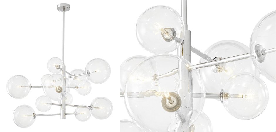 Люстра Chandelier Argento S Nickel Люстра Chandelier Argento S Nickel - Loft-Concept в Перми
