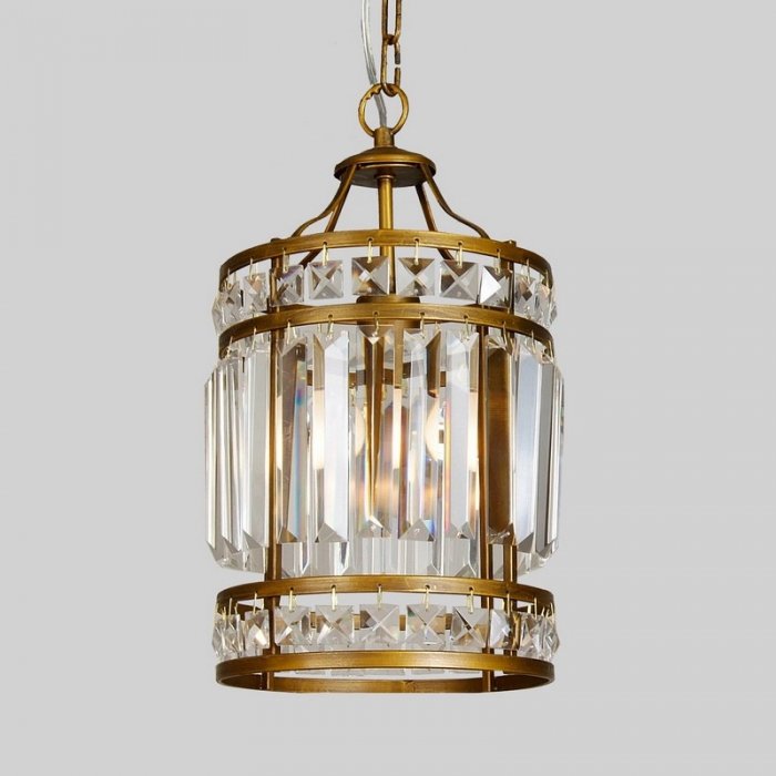 Подвесной светильник Antic Bronze ArtDeco Pendant 1 Бронза в Перми | Loft Concept 