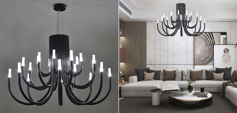 Люстра PALMA BY ALMA LIGHT Black Люстра PALMA BY ALMA LIGHT Black - Loft-Concept в Перми