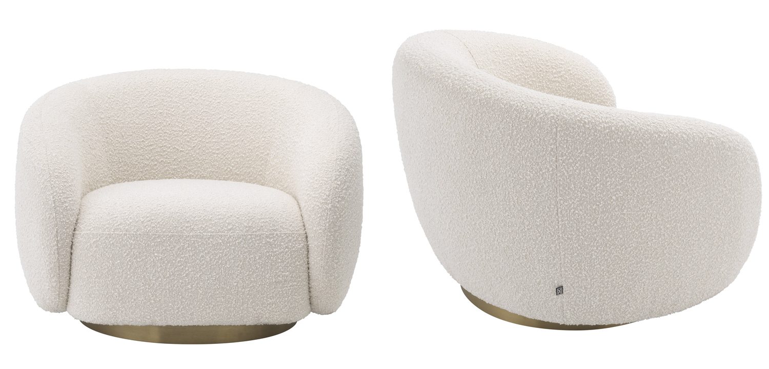 Кресло Eichholtz Swivel Chair Brice - фото