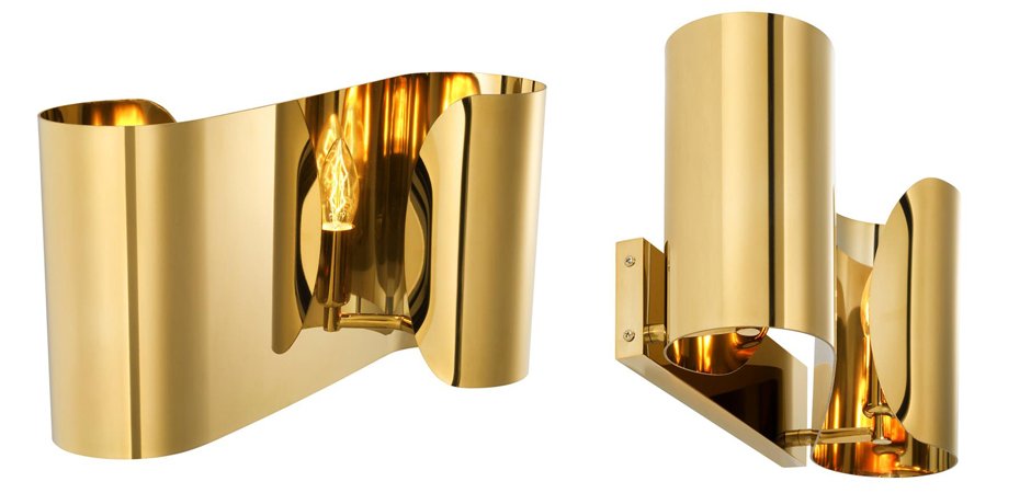 Бра Wall Lamp Crawley Gold Бра Wall Lamp Crawley Gold - Loft-Concept в Перми