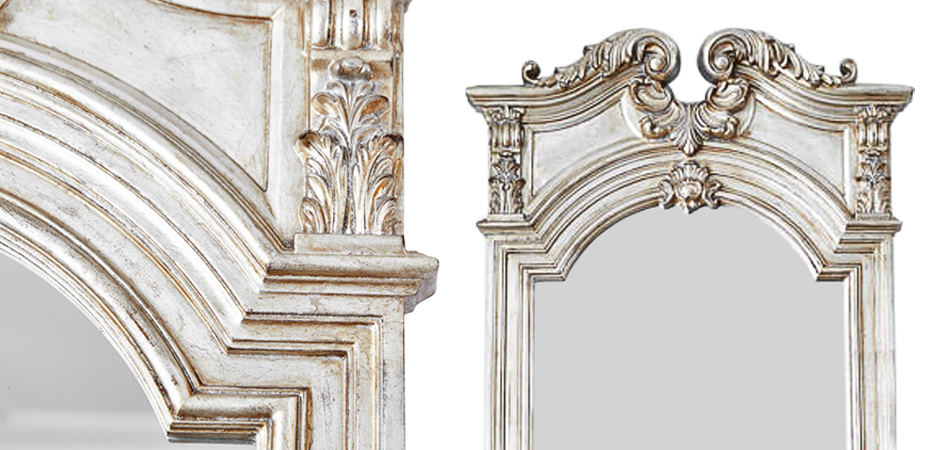 Зеркало Lupescu Mirror White Зеркало Lupescu Mirror White - Loft-Concept в Перми