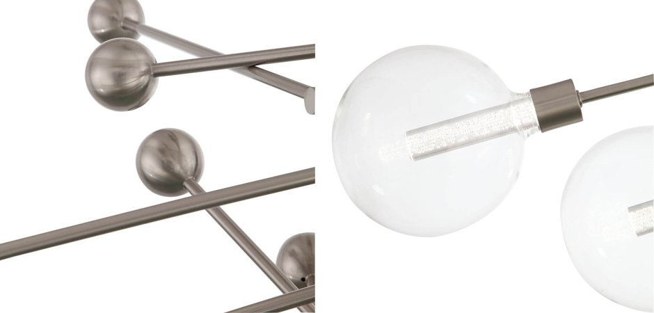 Люстра Gallotti & Radice Balls Nickel 8 Люстра Gallotti & Radice Balls Nickel 8 - Loft-Concept в Перми