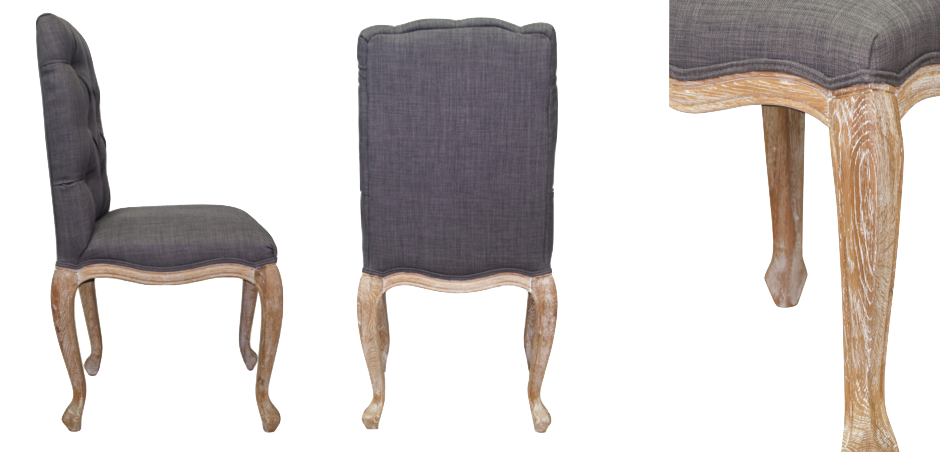 Стул French chairs Provence Norman Grey Chair Стул French chairs Provence Norman Grey Chair - Loft-Concept в Перми