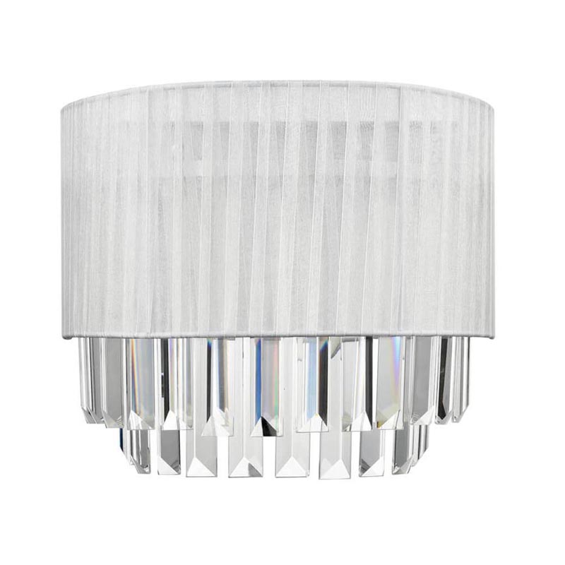 Бра Laurella Sconce Прозрачный (Transparent) Хром в Перми | Loft Concept 