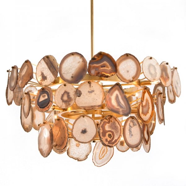 Люстра Agate Burst Chandelier 3 Round  в Перми | Loft Concept 