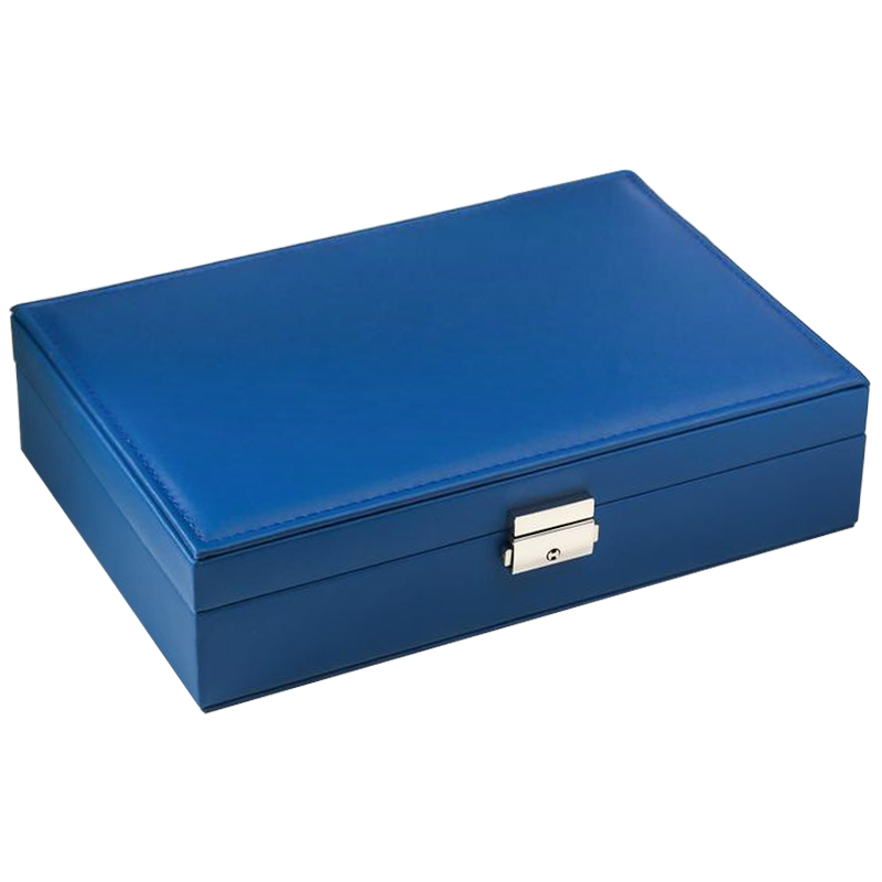 Шкатулка Mazarine Jewerly Organizer Box blue Синий в Перми | Loft Concept 