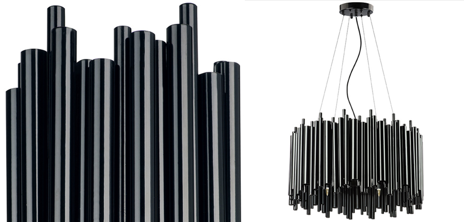 Люстра Delightfull Brubeck Chandelier Black Metal 60 Люстра Delightfull Brubeck Chandelier Black Metal 60 - Loft-Concept в Перми