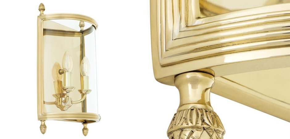Бра Wall Lamp Lennon M Brass - Loft-Concept в Перми