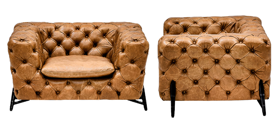 Кресло Hendrica Capitone Chair Кресло Hendrica Capitone Chair - Loft-Concept в Перми