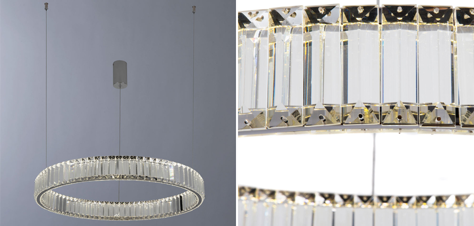 Хрустальная Люстра Crystal Ring Хром Хрустальная Люстра Crystal Ring Хром - Loft-Concept в Перми
