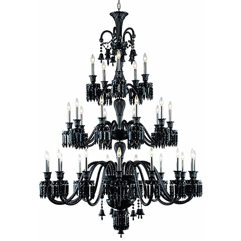 Люстра BACCARAT Zenith Midnight Chandelier 35 Черный в Перми | Loft Concept 