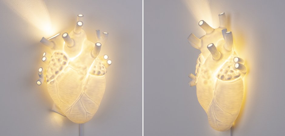 Бра Seletti Heart Lamp Бра Seletti Heart Lamp - Loft-Concept в Перми