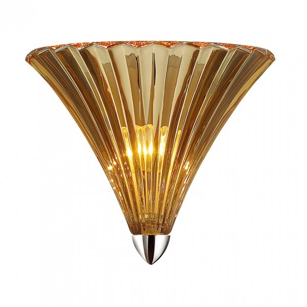 Бра Corsica Wall Lamp Amber Золотой в Перми | Loft Concept 