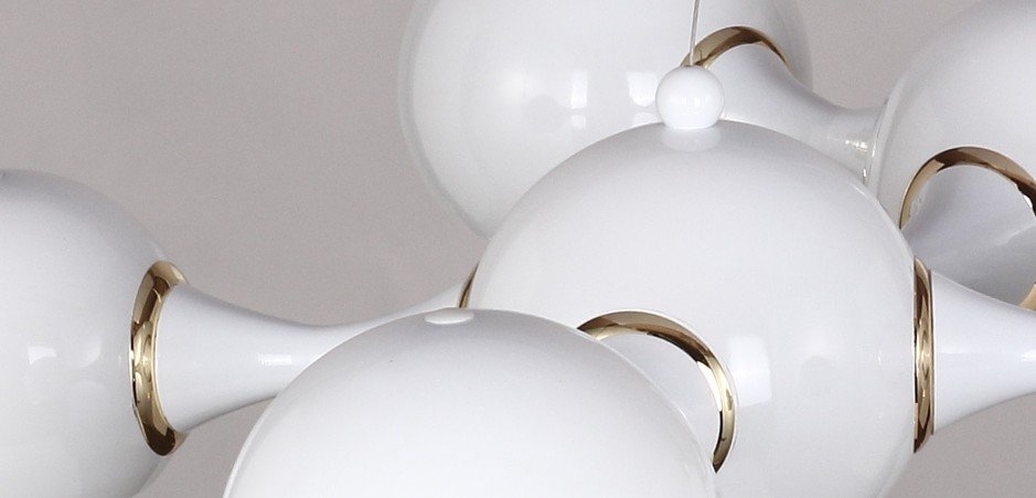 Люстра Chemical Light Chandelier 9 White - Loft-Concept в Перми