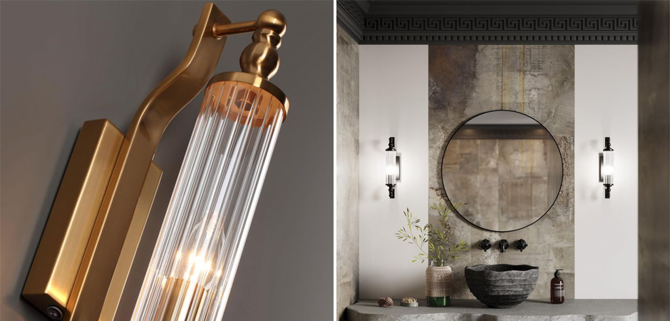 Бра Glass TUBE Бронзовое Бра Glass TUBE Бронзовое - Loft-Concept в Перми