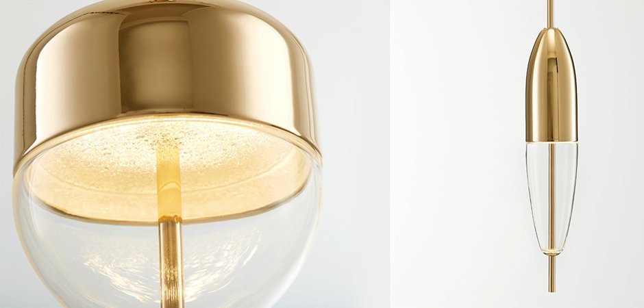 Подвесной светильник Nao Tamura Flow GOLD Подвесной светильник Nao Tamura Flow GOLD - Loft-Concept в Перми
