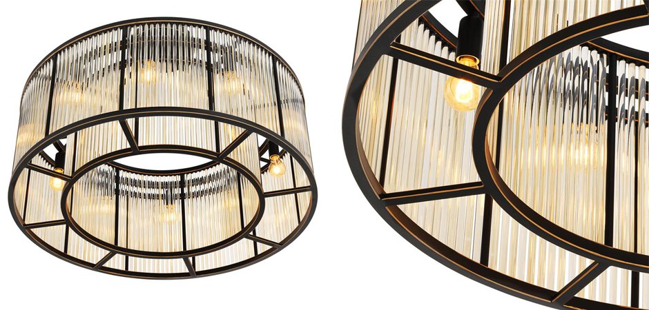 Потолочный светильник Ceiling Lamp Bernardi Bronze Потолочный светильник Ceiling Lamp Bernardi Bronze - Loft-Concept в Перми