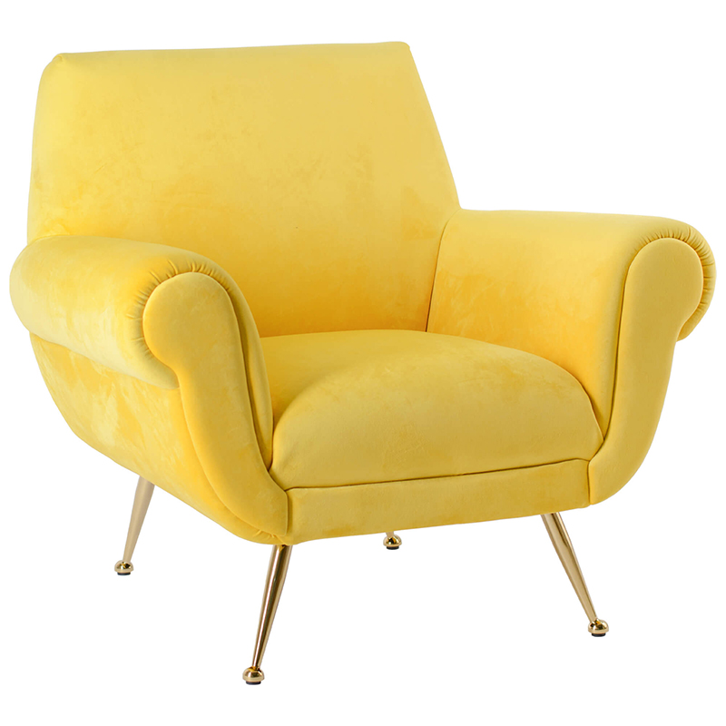 Кресло Lounge Chair Gigi Radice yellow Желтый в Перми | Loft Concept 