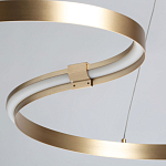 Люстра подвесная светодиодная в виде волнообразной ленты Ribbon Vortex варинант исполнения - 20 | Loft Concept в Перми