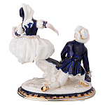 Статуэтка фарфоровая Влюбленная пара Charming Statuette варинант исполнения - 2 | Loft Concept в Перми