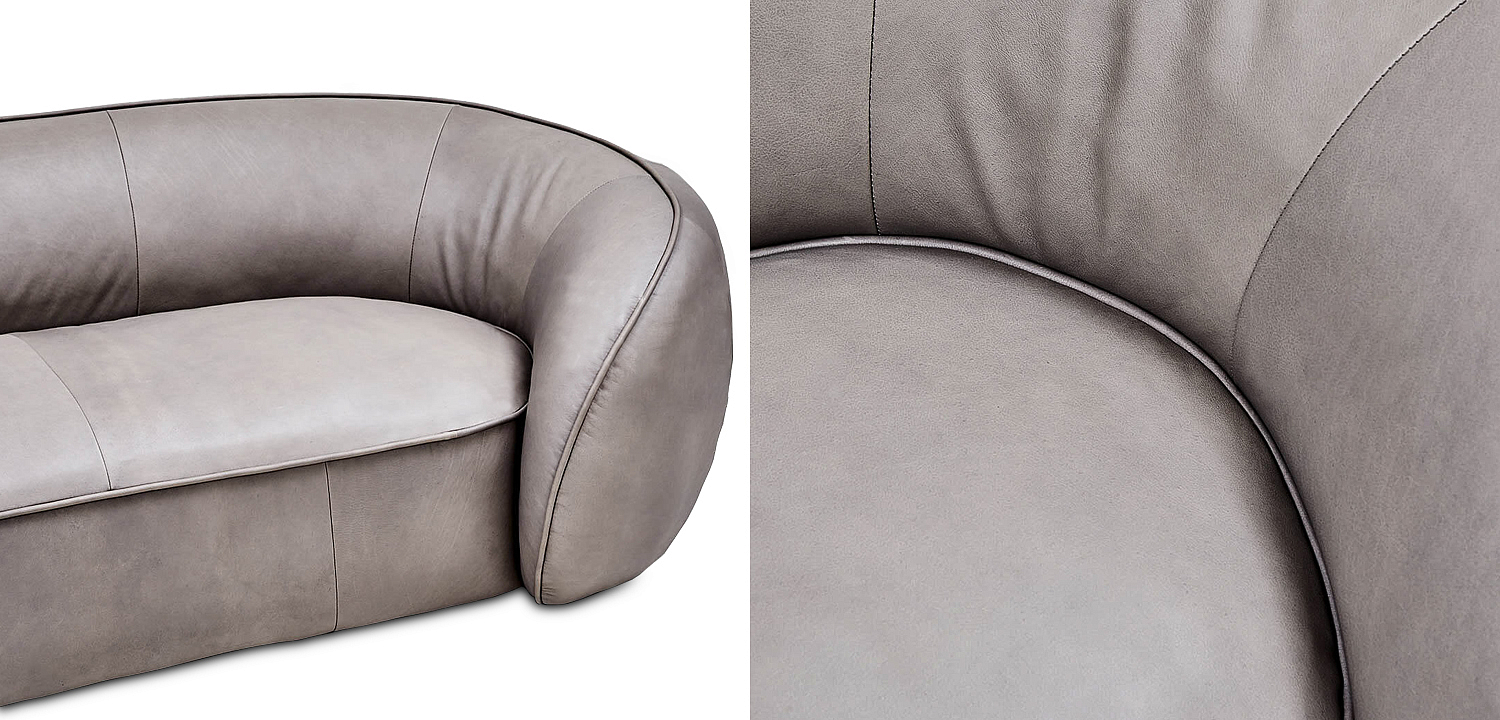 Диван натуральная кожа Hyades Sofa Диван натуральная кожа Hyades Sofa - Loft-Concept в Перми