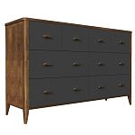 Комод из массива бука с 8-ю ящиками Tasteful Furniture варинант исполнения - 2 | Loft Concept в Перми