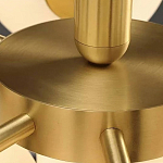 Люстра круглая со стеклянными сферами Maleficent варинант исполнения - 2 | Loft Concept в Перми