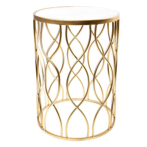 Приставной столик DNA Framing Table gold