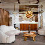 Тканый вручную монументальный настенный гобелен Earth Flow варинант исполнения - 1 | Loft Concept в Перми