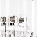 Бра цвета никель с изогнутыми хрустальными элементами Radiant Ribbons варинант исполнения - 6 | Loft Concept в Перми