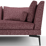 Мебельная ткань Шенилл фиолетовый цвет 138 см T4-25 варинант исполнения - 7 | Loft Concept в Перми