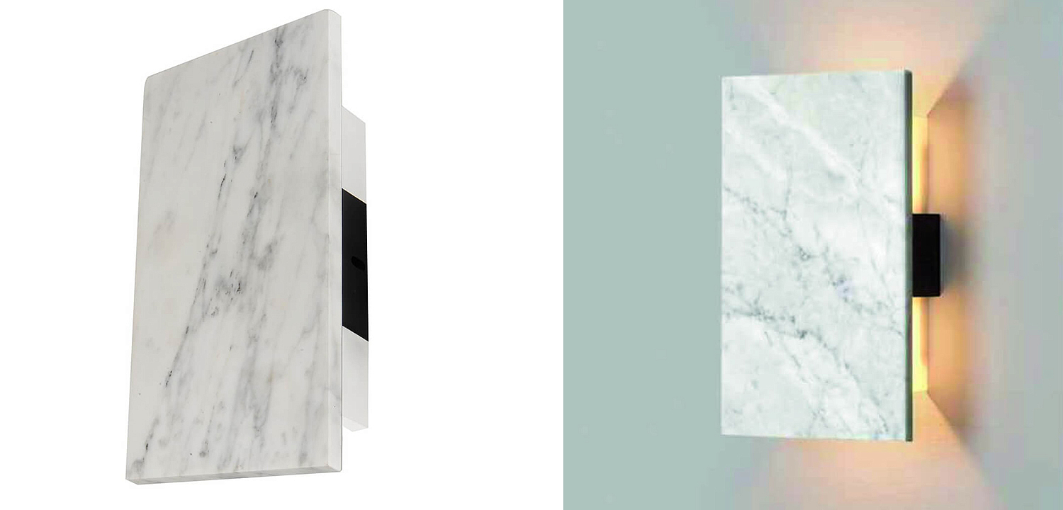 Бра Jordy Marble Slab Wall Lamp Бра Jordy Marble Slab Wall Lamp - Loft-Concept в Перми