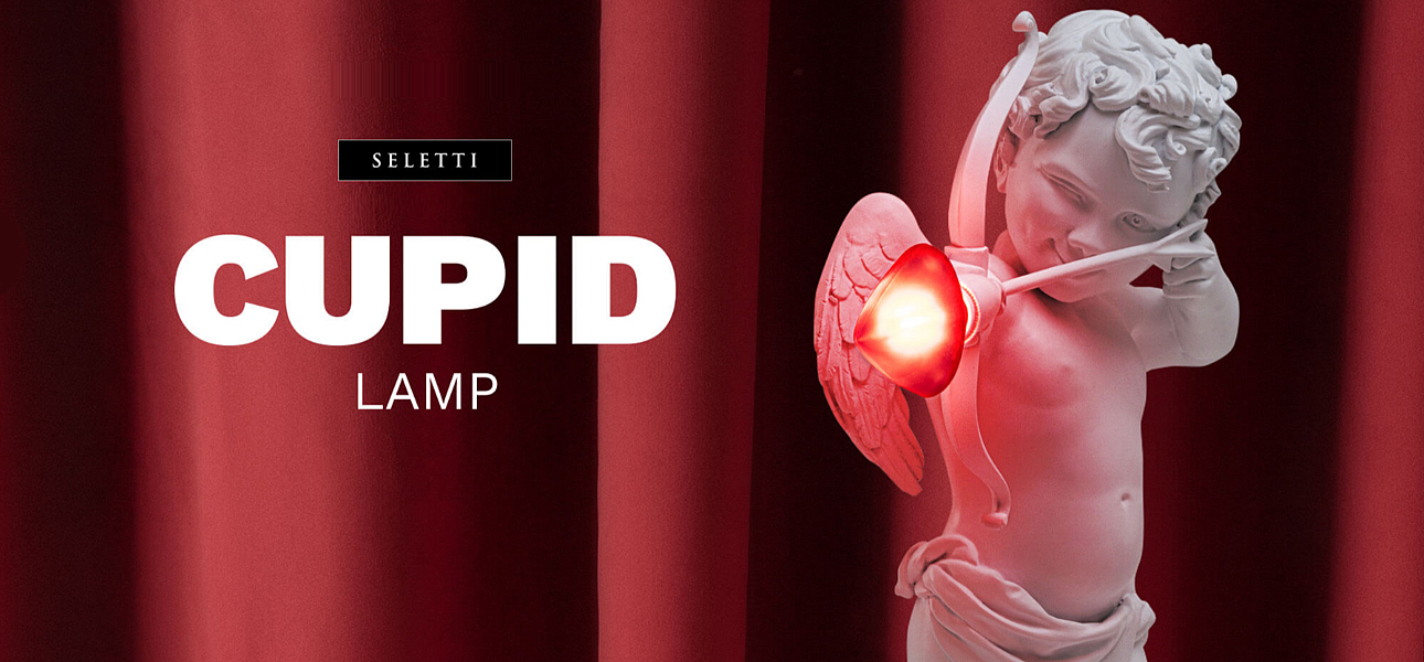 Настольная лампа Купидон со стрелой Seletti Cupid Lamp Настольная лампа Купидон со стрелой Seletti Cupid Lamp - Loft-Concept в Перми